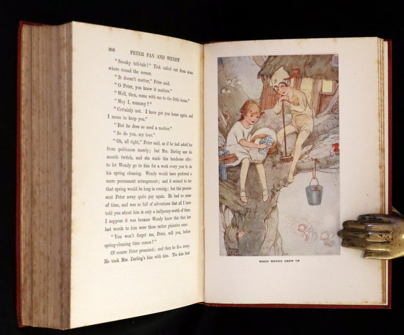 1925 Rare Book - Peter Pan and Wendy Illustrated by Mabel Lucie Attwell
