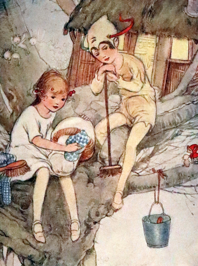 1925 Rare Book - Peter Pan and Wendy Illustrated by Mabel Lucie Attwell