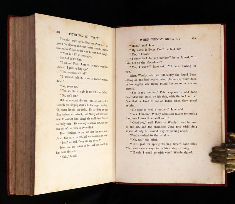 1925 Rare Book - Peter Pan and Wendy Illustrated by Mabel Lucie Attwell
