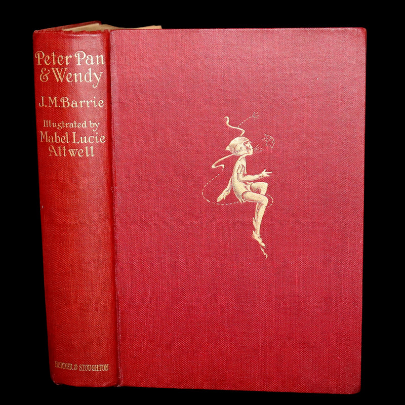 1925 Rare Book - Peter Pan and Wendy Illustrated by Mabel Lucie Attwell