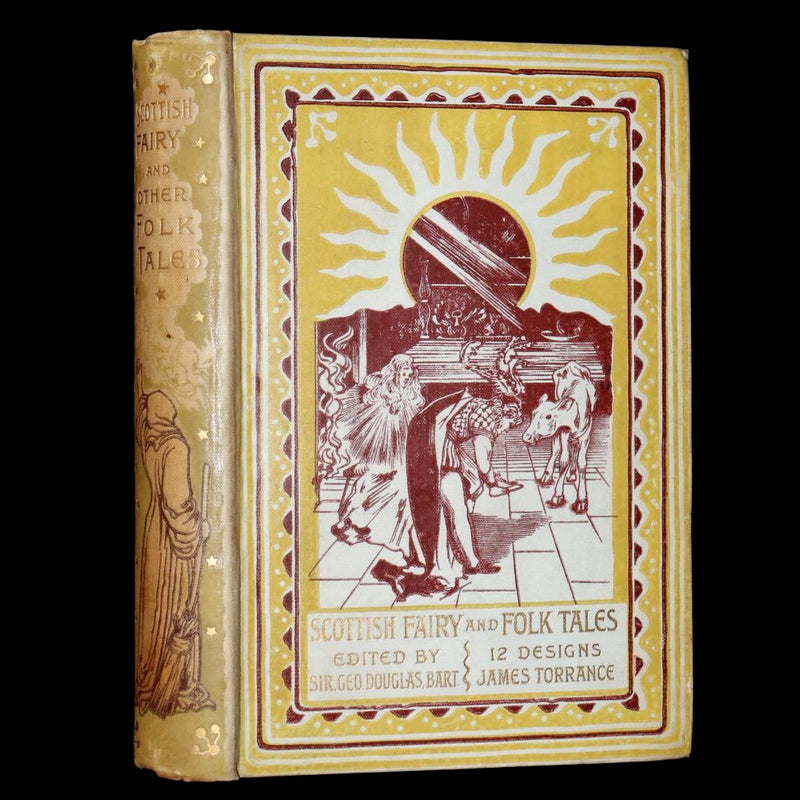 1893 Scarce First Edition - Scottish Fairy and Folk Tale by Sir George Douglas