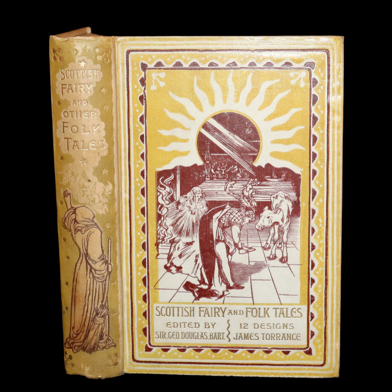 1893 Scarce First Edition - Scottish Fairy and Folk Tale by Sir George Douglas