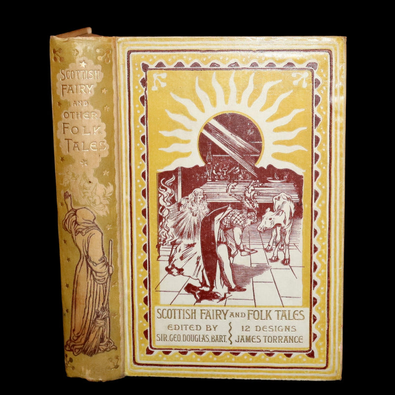 1893 Scarce First Edition - Scottish Fairy and Folk Tale by Sir George Douglas