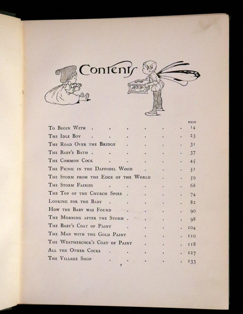 1907 Rare First Edition - The Story of the Weathercock by Charles Robinson
