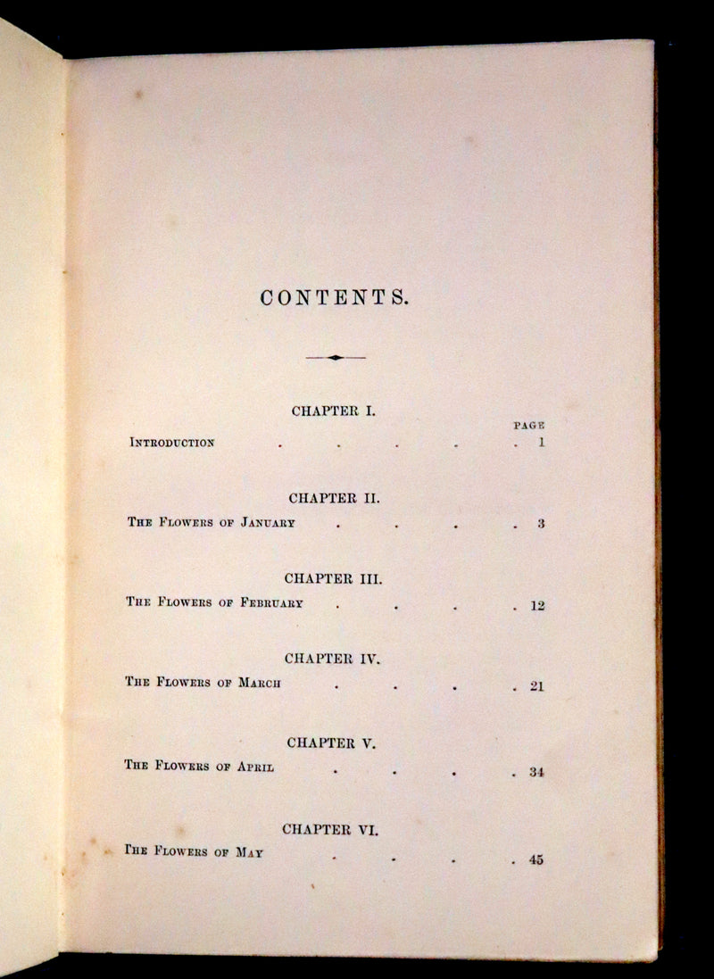 1870 Scarce First Edition - Field Flowers by the botanist James Shirley Hibberd