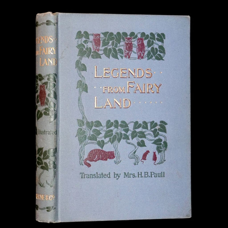 1890 Scarce Book - Legends from Fairyland by Mrs. H.B. Paull