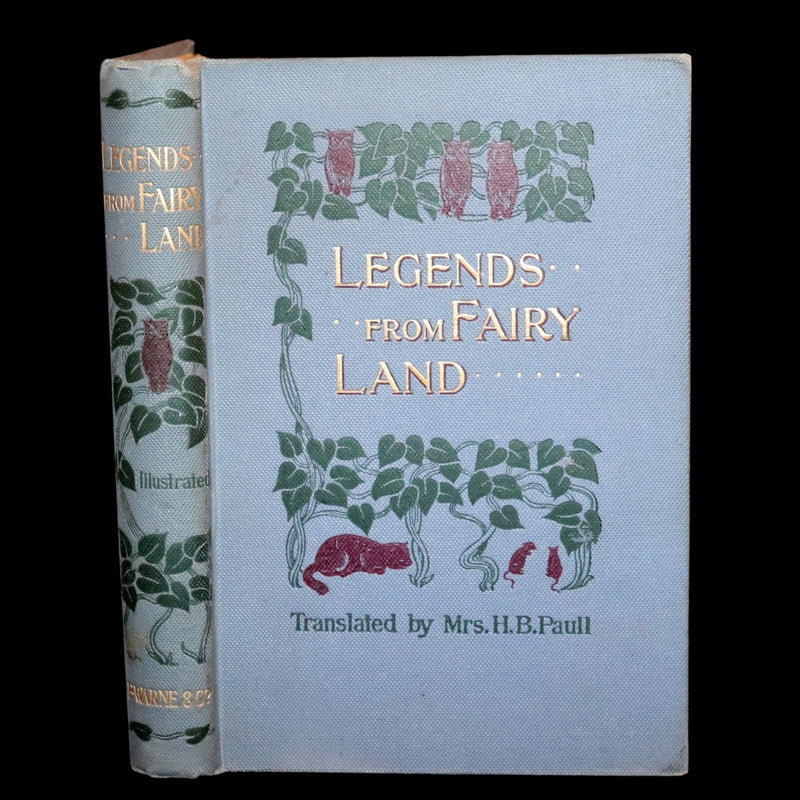 1890 Scarce Book - Legends from Fairyland by Mrs. H.B. Paull