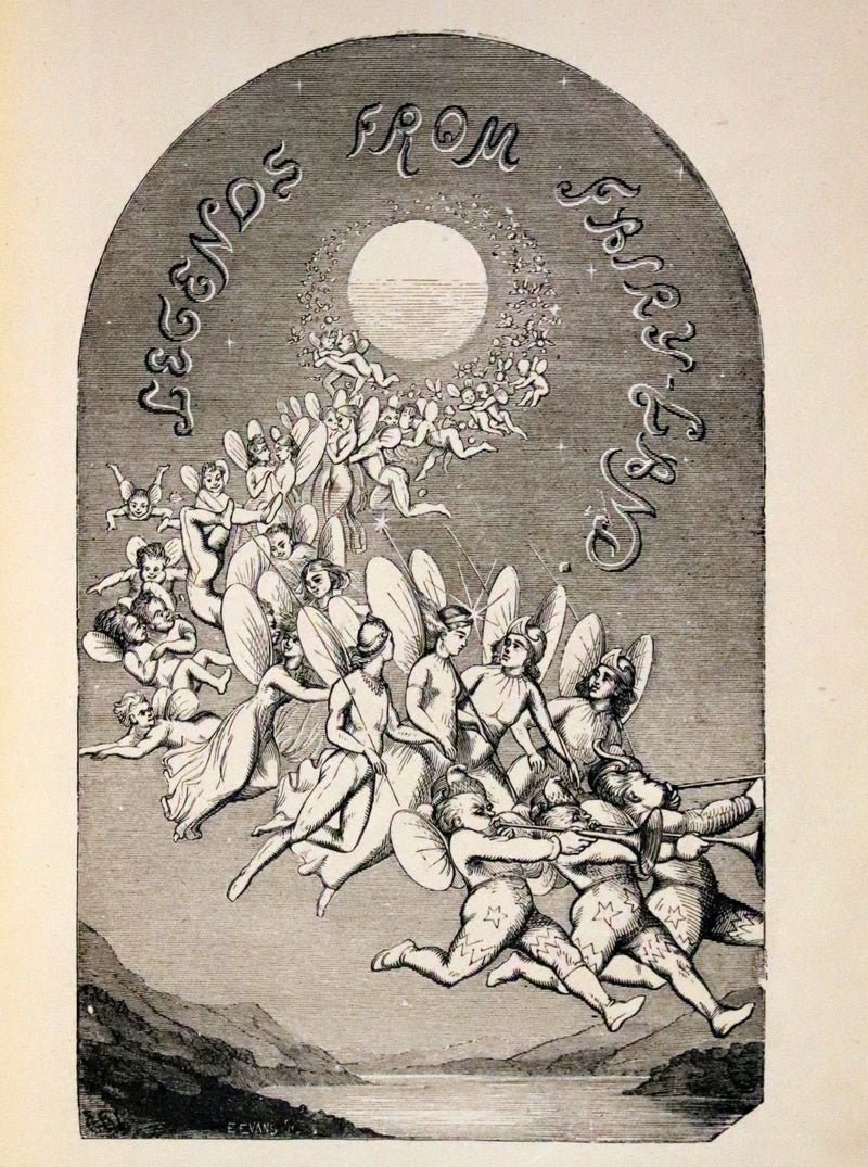 1890 Scarce Book - Legends from Fairyland by Mrs. H.B. Paull