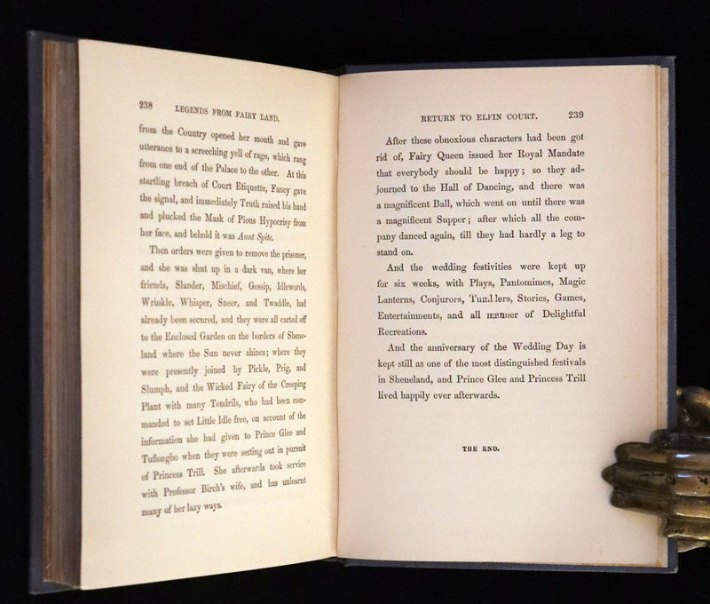 1890 Scarce Book - Legends from Fairyland by Mrs. H.B. Paull