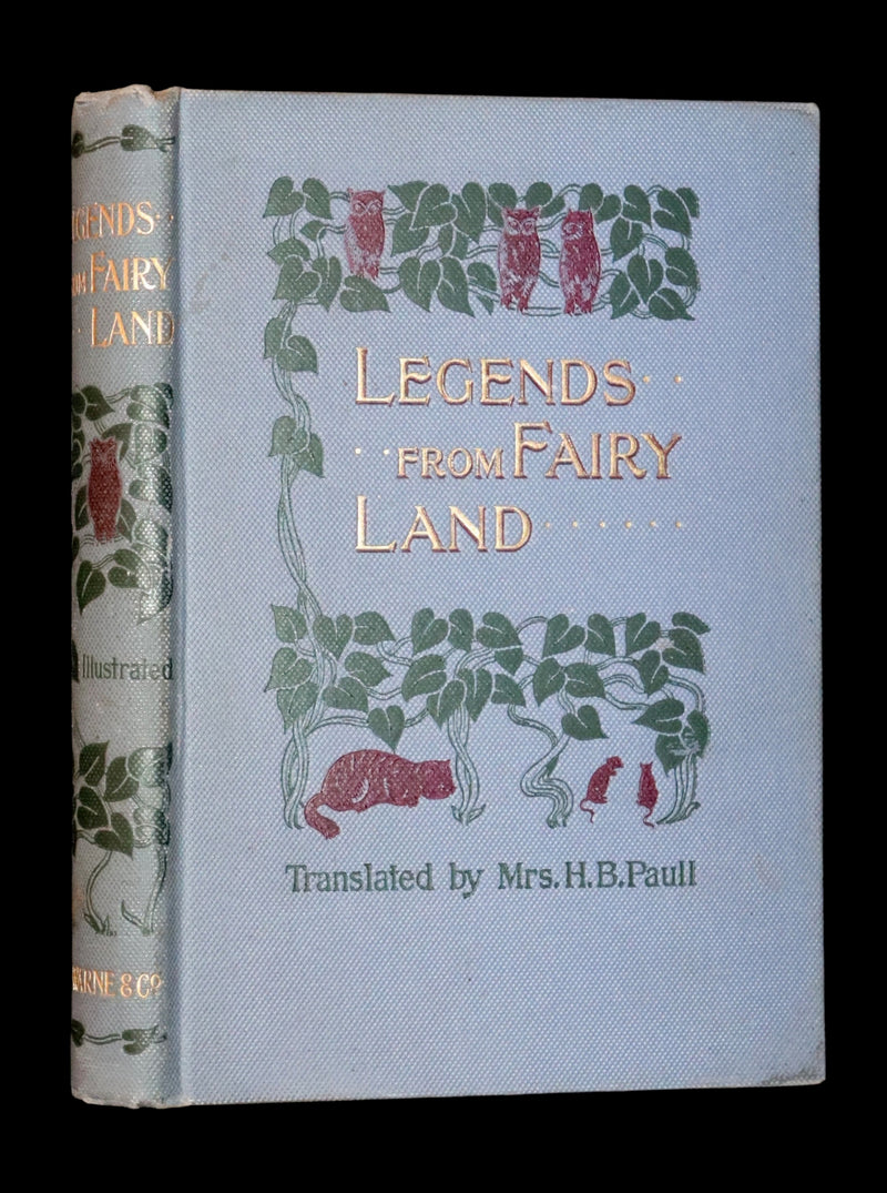 1890 Scarce Book - Legends from Fairyland by Mrs. H.B. Paull