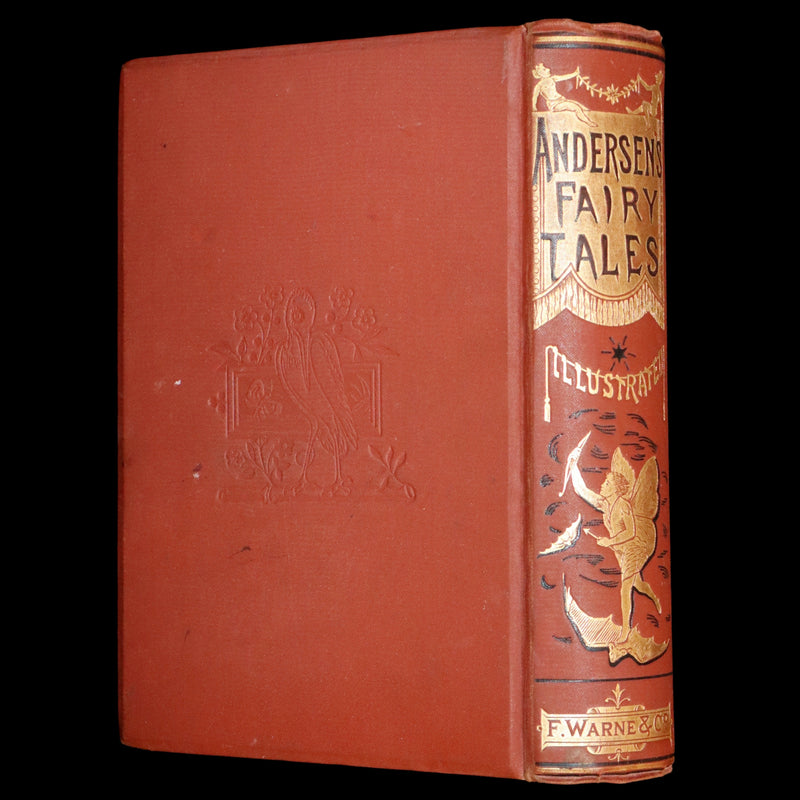1895 Rare Victorian Book - Hans Christian Andersen's Fairy Tales Illustrated