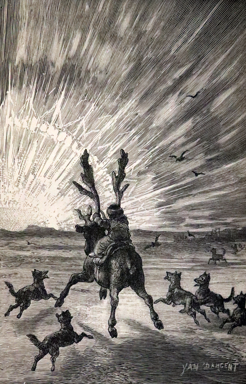 1895 Rare Victorian Book - Hans Christian Andersen's Fairy Tales Illustrated