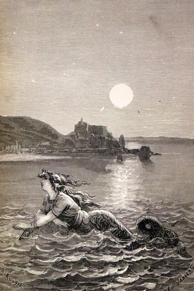 1895 Rare Victorian Book - Hans Christian Andersen's Fairy Tales Illustrated