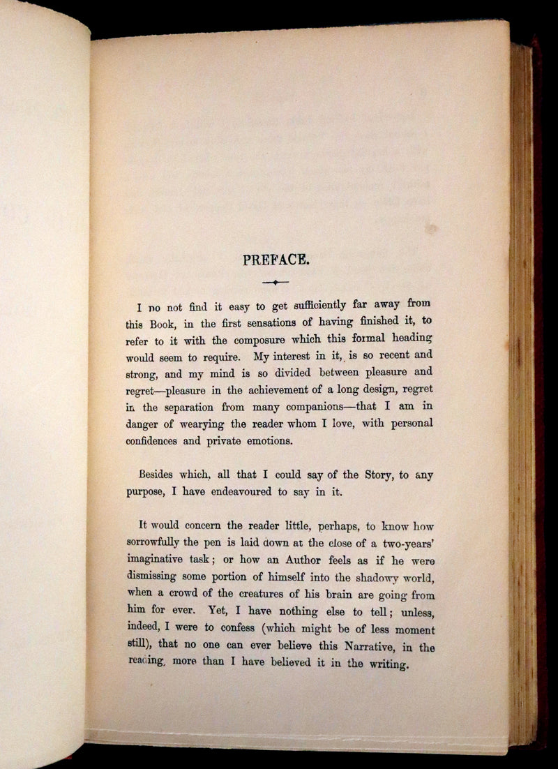 1875 Rare Book Set -The Personal History of David Copperfield by Charles Dickens