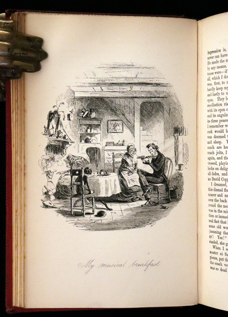 1875 Rare Book Set -The Personal History of David Copperfield by Charles Dickens