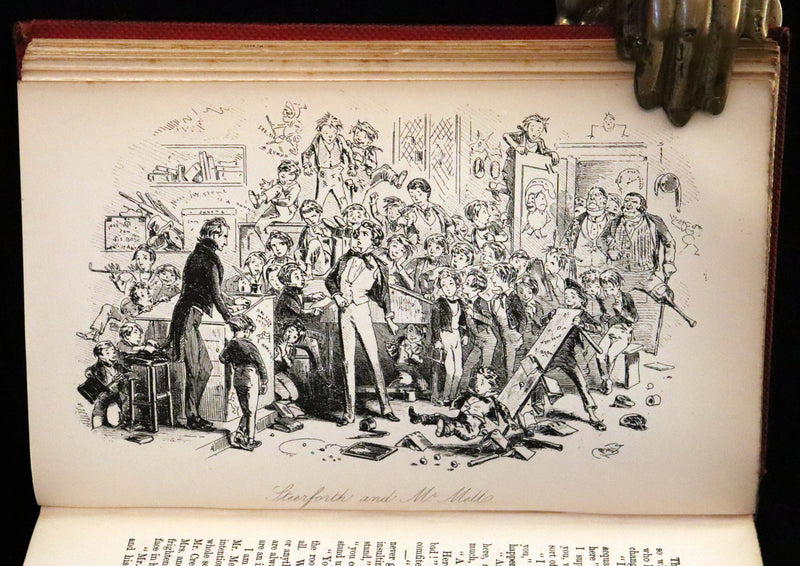 1875 Rare Book Set -The Personal History of David Copperfield by Charles Dickens