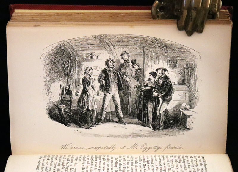 1875 Rare Book Set -The Personal History of David Copperfield by Charles Dickens