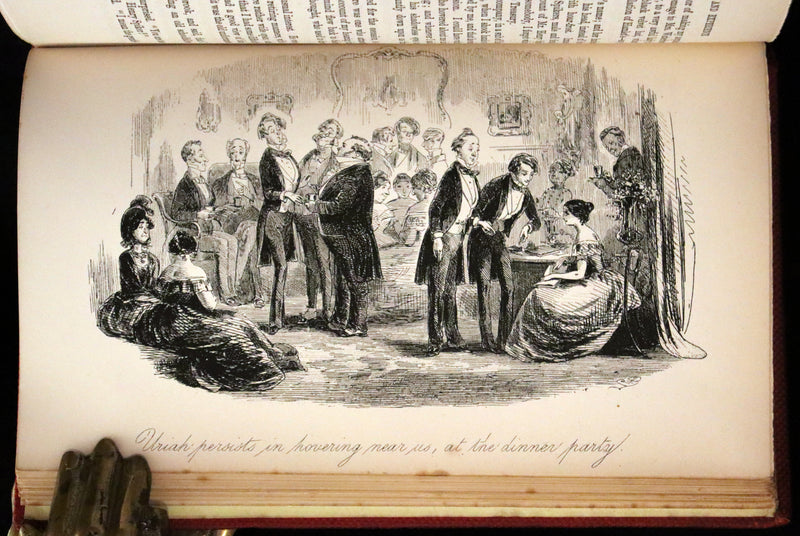 1875 Rare Book Set -The Personal History of David Copperfield by Charles Dickens