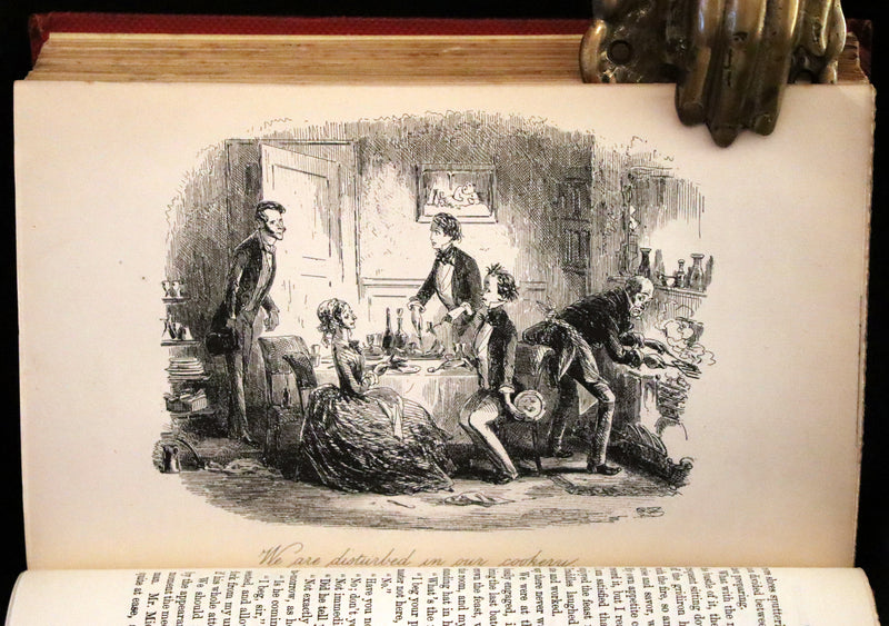 1875 Rare Book Set -The Personal History of David Copperfield by Charles Dickens