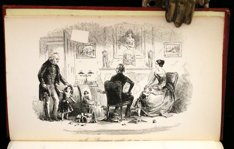 1875 Rare Book Set -The Personal History of David Copperfield by Charles Dickens