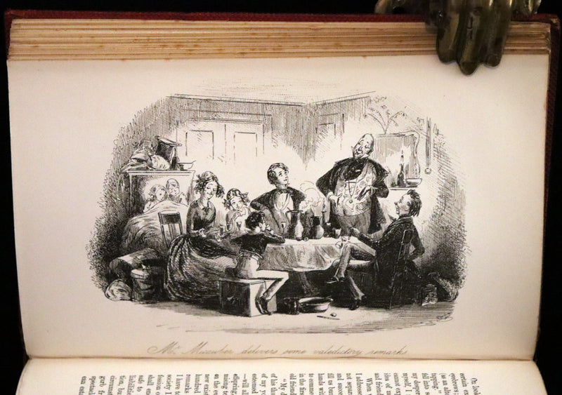 1875 Rare Book Set -The Personal History of David Copperfield by Charles Dickens