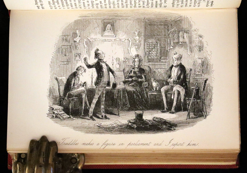 1875 Rare Book Set -The Personal History of David Copperfield by Charles Dickens