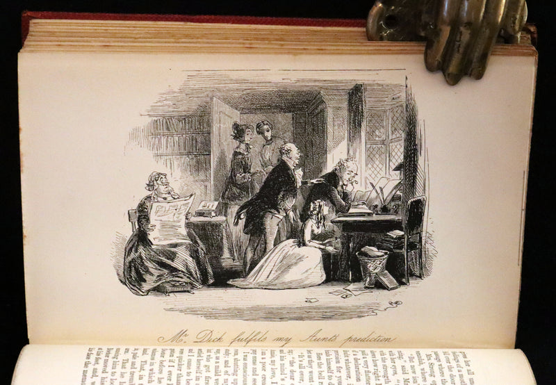 1875 Rare Book Set -The Personal History of David Copperfield by Charles Dickens
