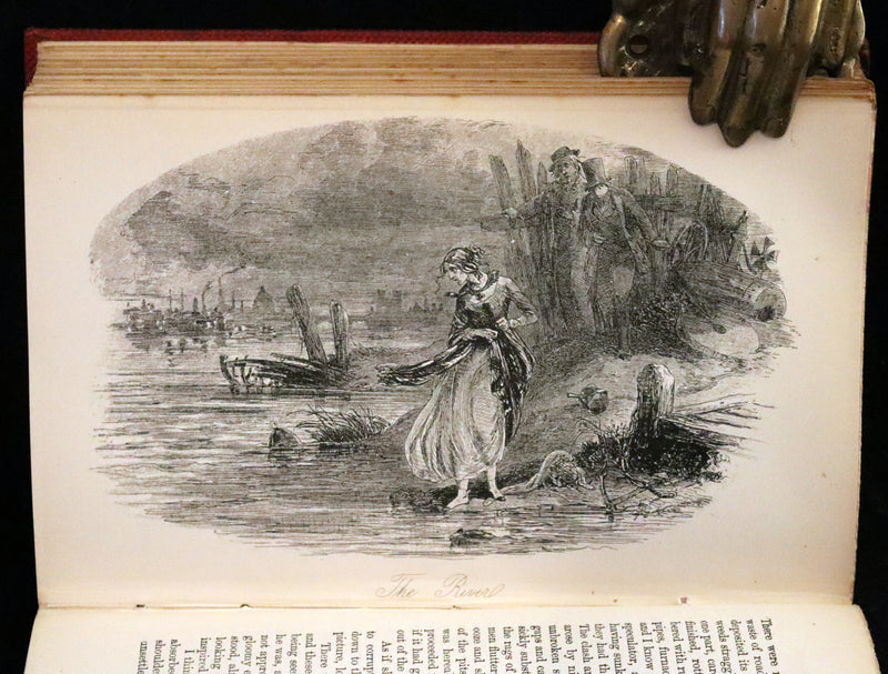 1875 Rare Book Set -The Personal History of David Copperfield by Charles Dickens