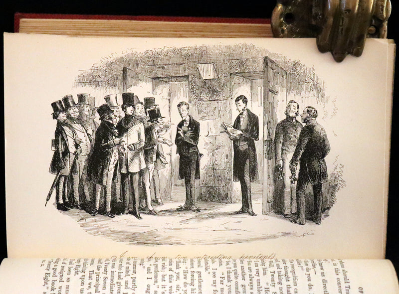 1875 Rare Book Set -The Personal History of David Copperfield by Charles Dickens