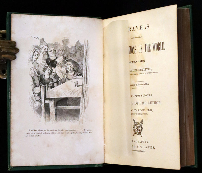 1890 Rare Edition - Gulliver's Travels into Several Remote Nations of the World