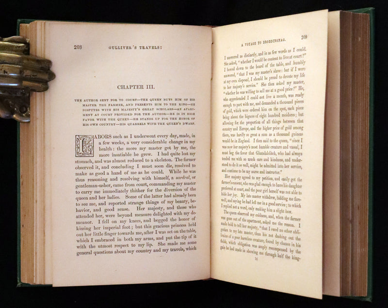 1890 Rare Edition - Gulliver's Travels into Several Remote Nations of the World