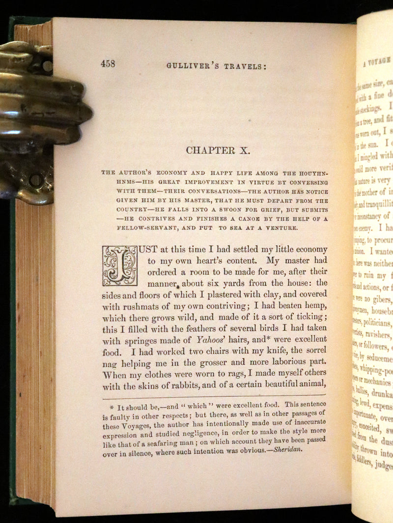 1890 Rare Edition - Gulliver's Travels into Several Remote Nations of the World