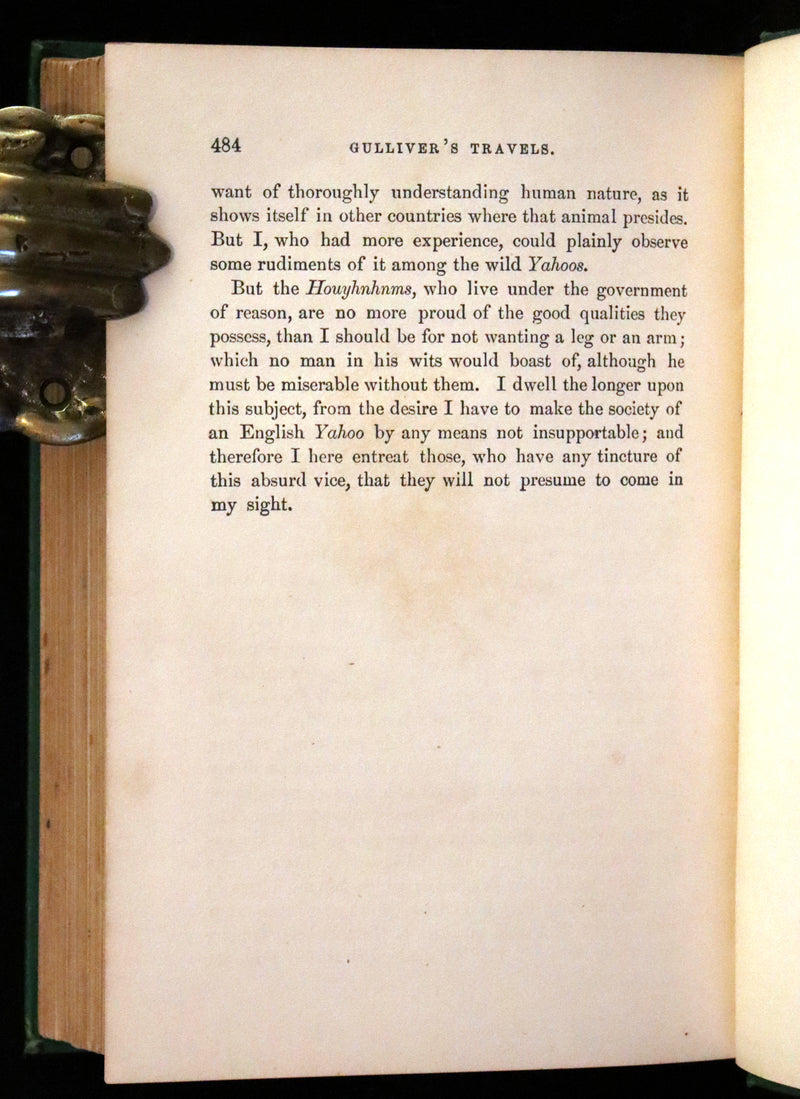 1890 Rare Edition - Gulliver's Travels into Several Remote Nations of the World