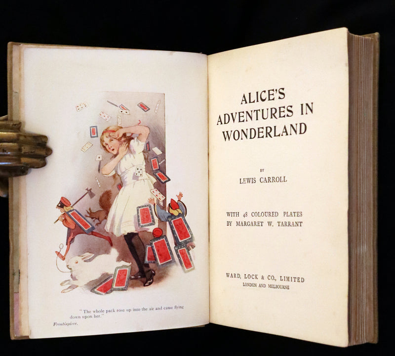 1920 Rare Book - Alice in Wonderland illustrated by Margaret W. Tarrant