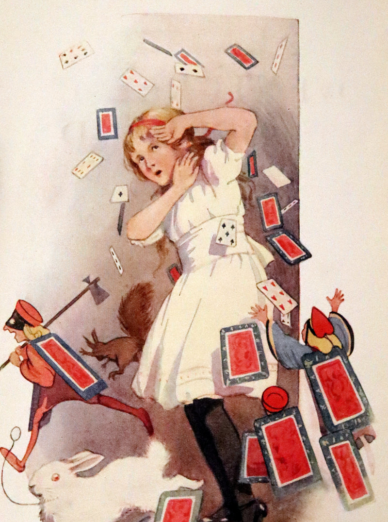 1920 Rare Book - Alice in Wonderland illustrated by Margaret W. Tarrant