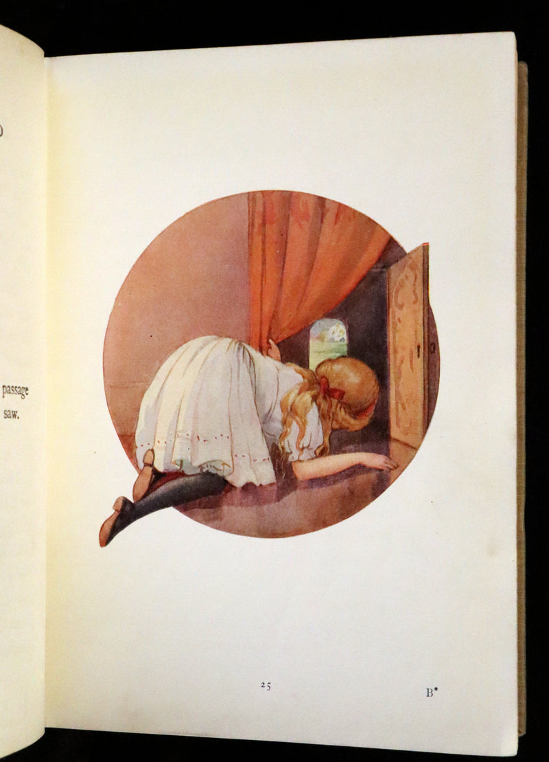 1920 Rare Book - Alice in Wonderland illustrated by Margaret W. Tarrant
