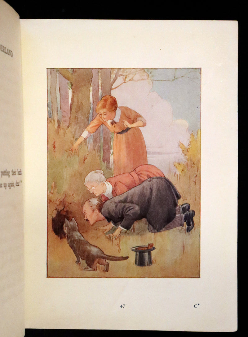 1920 Rare Book - Alice in Wonderland illustrated by Margaret W. Tarrant