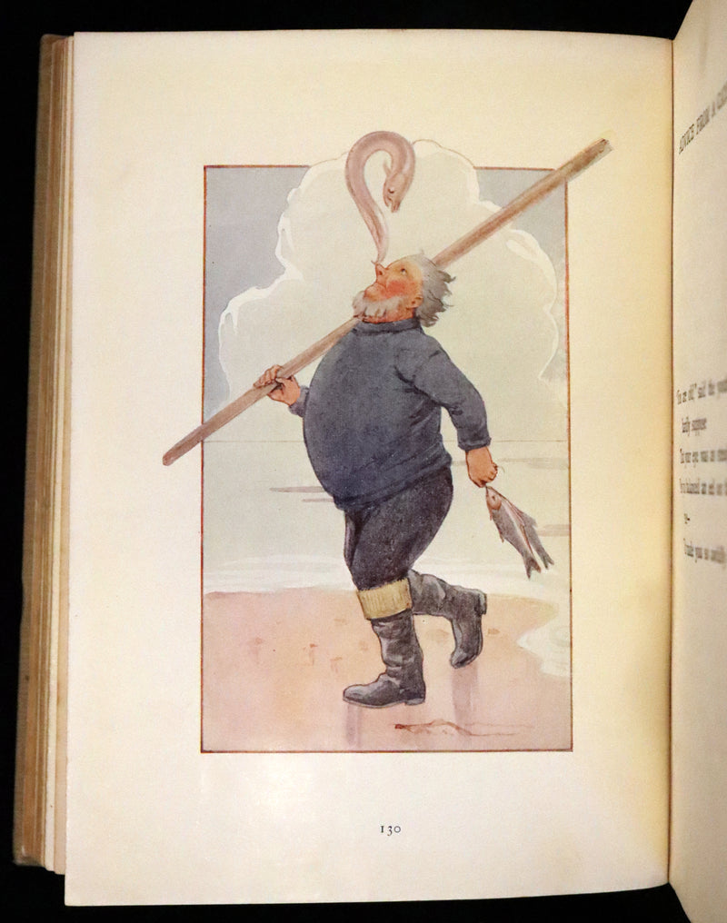 1920 Rare Book - Alice in Wonderland illustrated by Margaret W. Tarrant