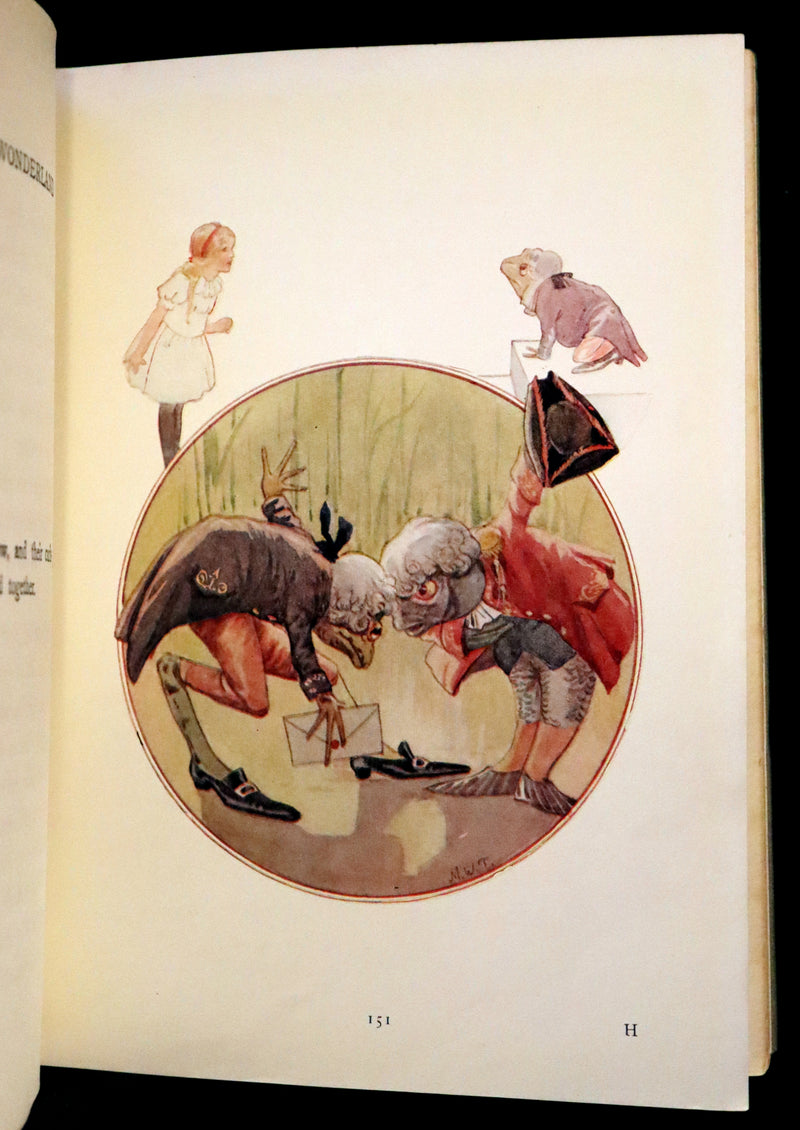 1920 Rare Book - Alice in Wonderland illustrated by Margaret W. Tarrant