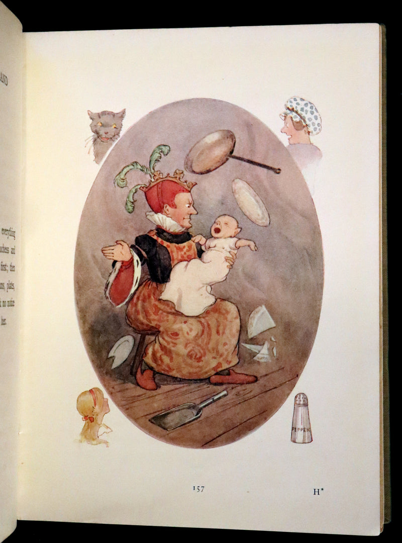 1920 Rare Book - Alice in Wonderland illustrated by Margaret W. Tarrant