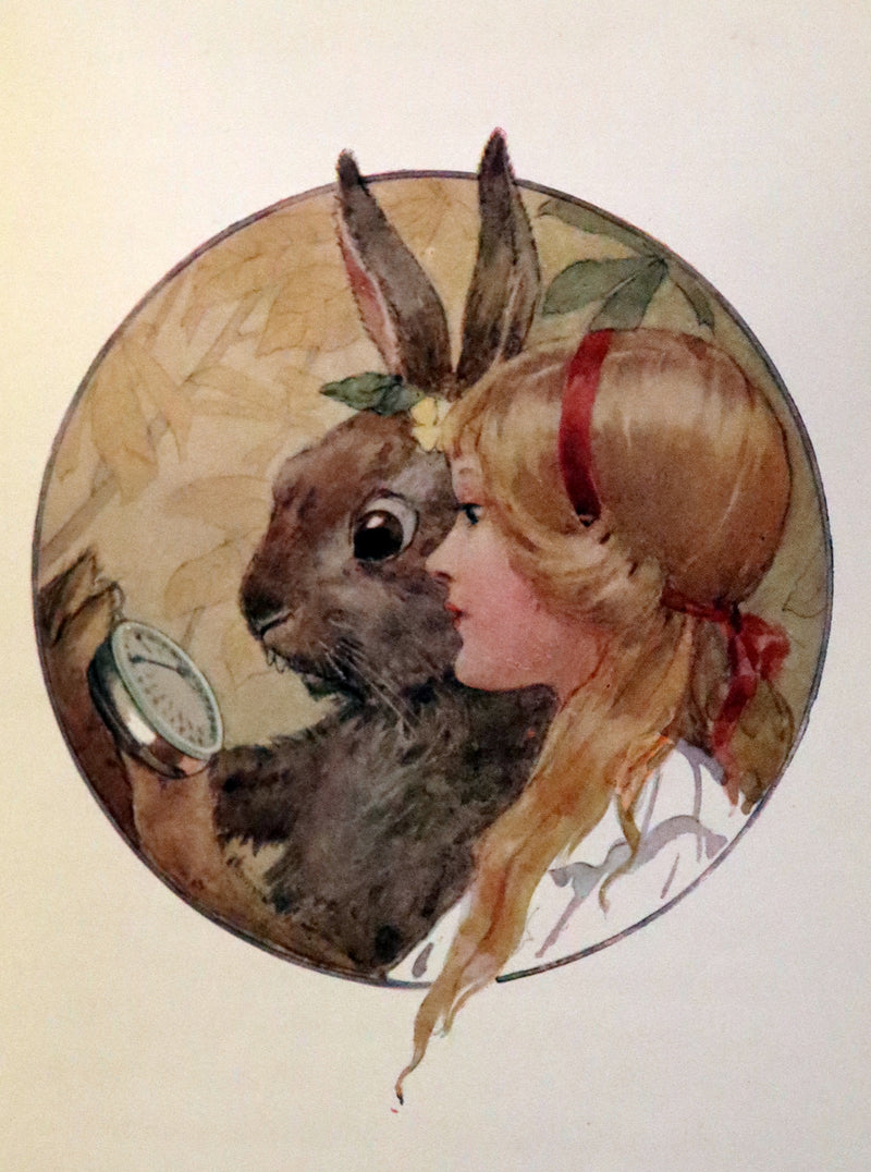 1920 Rare Book - Alice in Wonderland illustrated by Margaret W. Tarrant