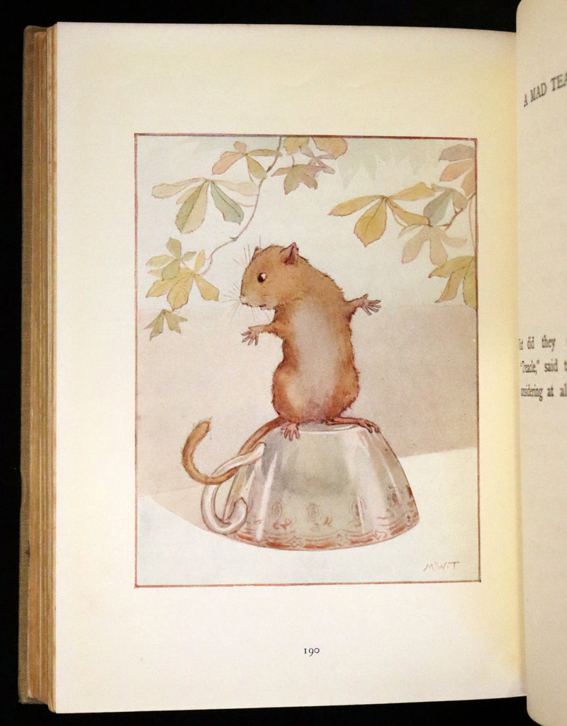 1920 Rare Book - Alice in Wonderland illustrated by Margaret W. Tarrant