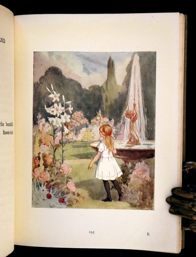 1920 Rare Book - Alice in Wonderland illustrated by Margaret W. Tarrant