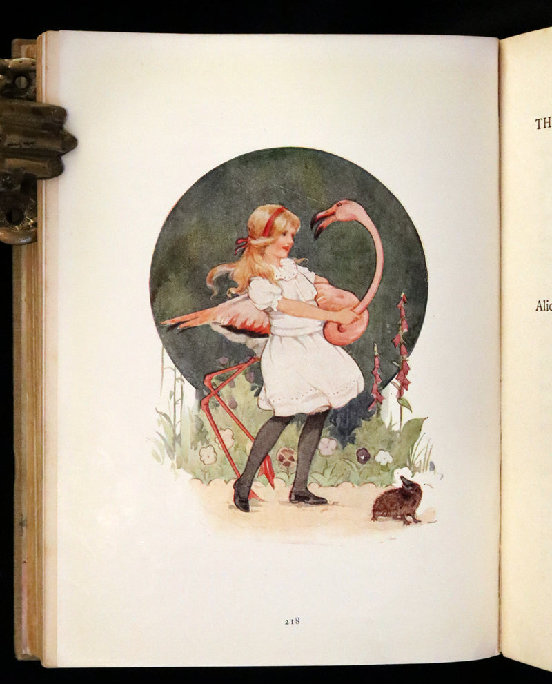 1920 Rare Book - Alice in Wonderland illustrated by Margaret W. Tarrant