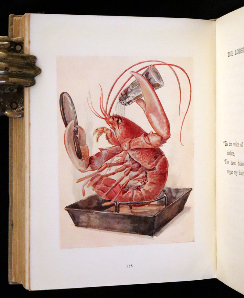 1920 Rare Book - Alice in Wonderland illustrated by Margaret W. Tarrant