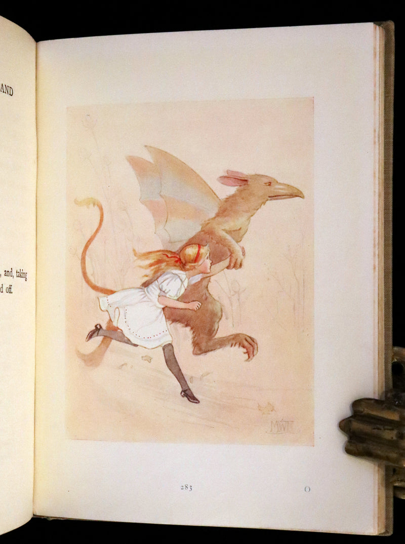 1920 Rare Book - Alice in Wonderland illustrated by Margaret W. Tarrant