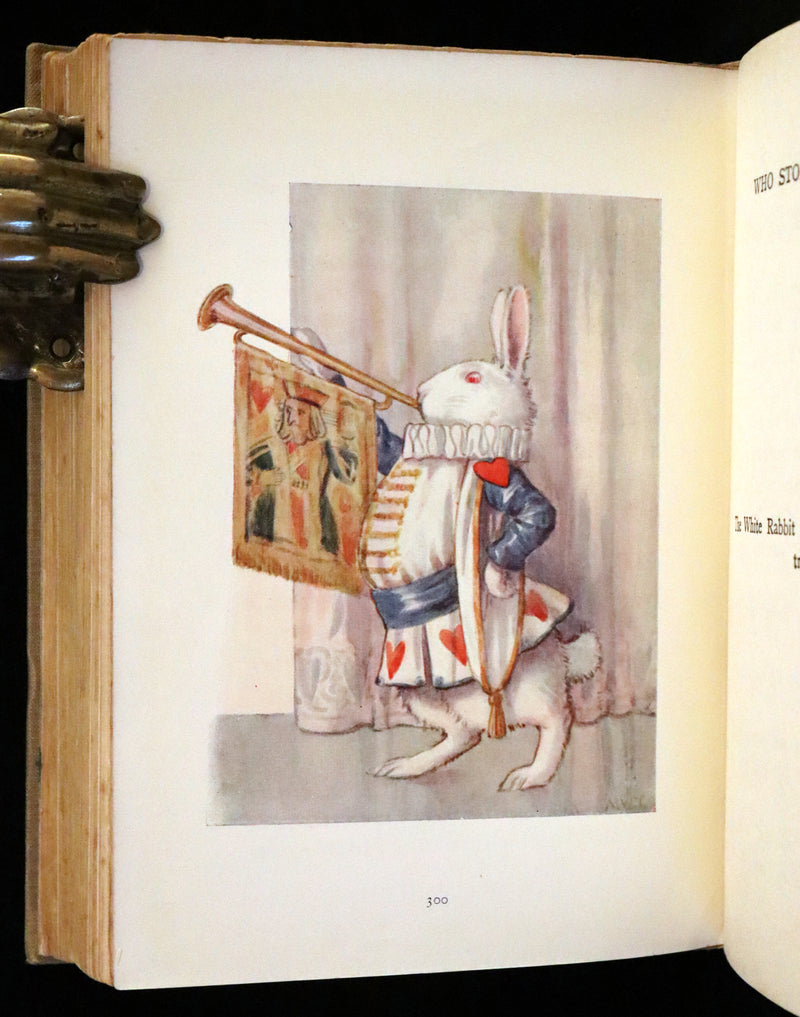 1920 Rare Book - Alice in Wonderland illustrated by Margaret W. Tarrant