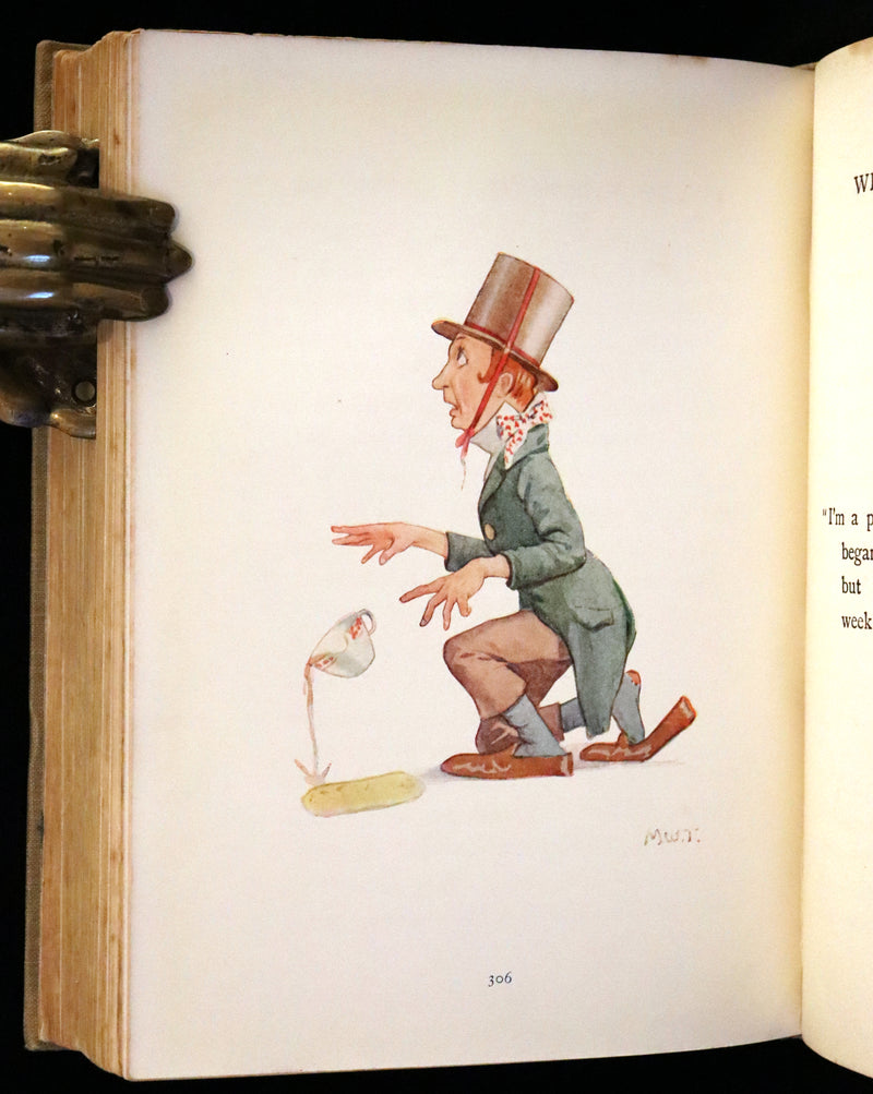 1920 Rare Book - Alice in Wonderland illustrated by Margaret W. Tarrant