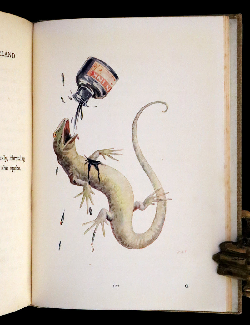 1920 Rare Book - Alice in Wonderland illustrated by Margaret W. Tarrant