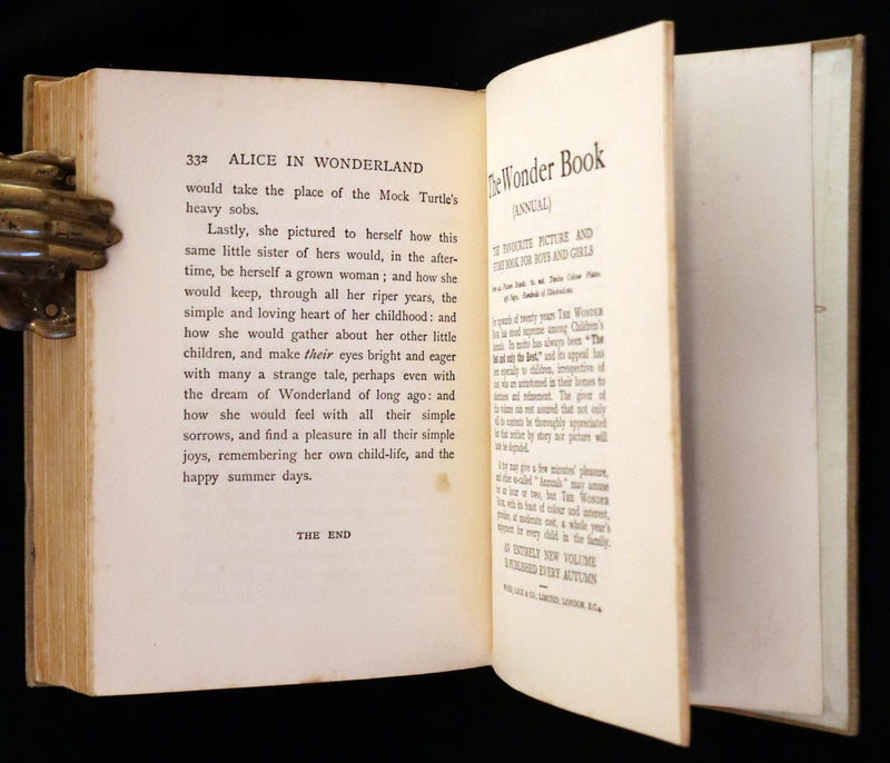 1920 Rare Book - Alice in Wonderland illustrated by Margaret W. Tarrant
